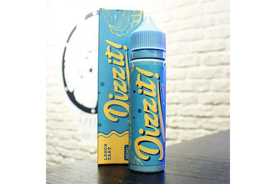 Dizzit E-Juice Lemon Tart Premium Likit (60ML)