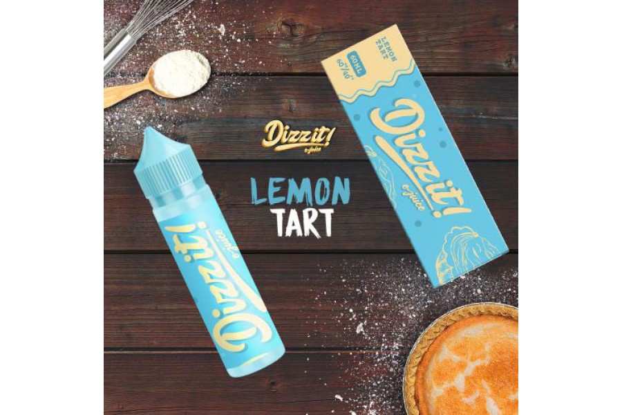 Dizzit E-Juice Lemon Tart Premium Likit (60ML)