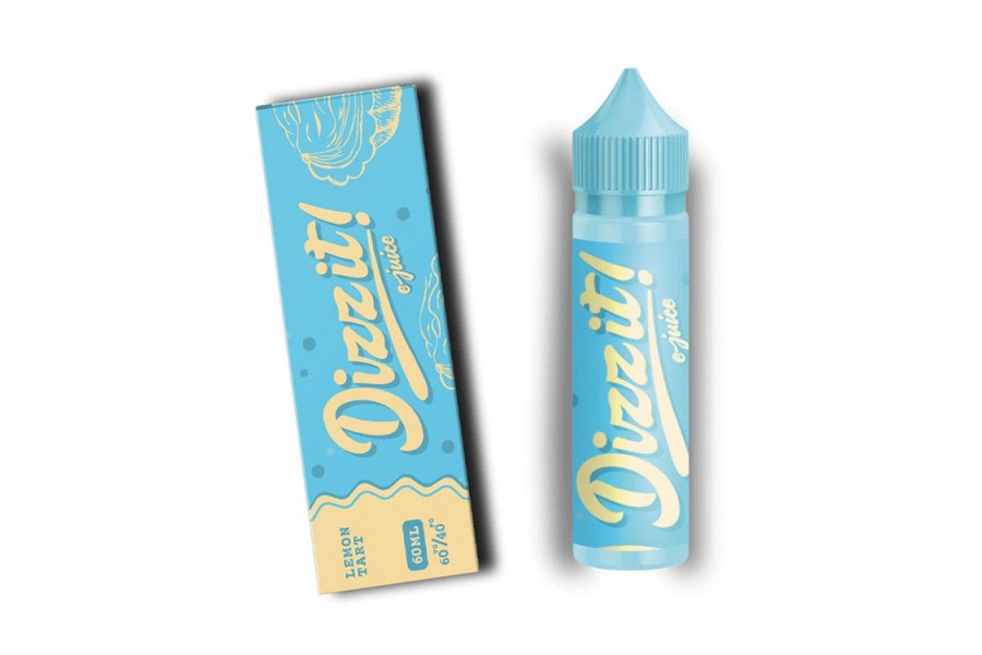 Dizzit E-Juice Lemon Tart Premium Likit (60ML)