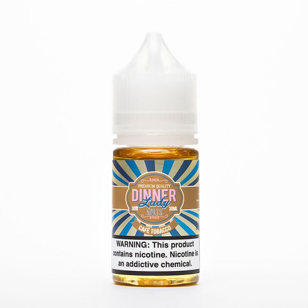 Dinner Lady - Cafe Tobacco Salt Likit (30ML)