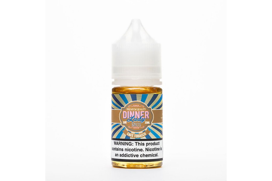 Dinner Lady - Cafe Tobacco Salt Likit (30ML)