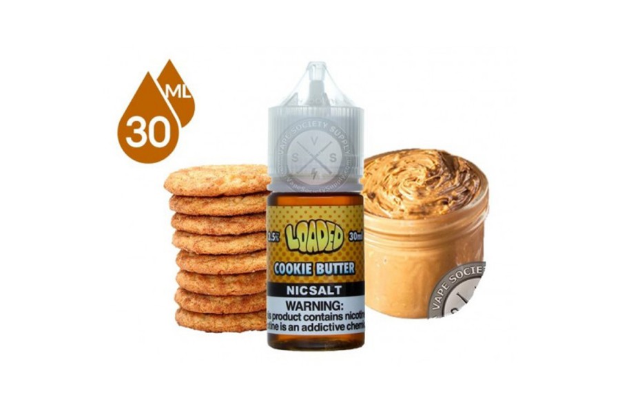 LOADED - Cookie Butter Salt Likit (30ML)