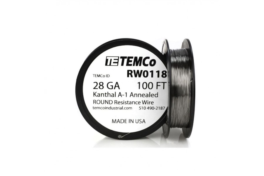 TEMCO Kanthal A1 Coil Rezistans Teli 10m (26ga/28ga/30ga/32ga)