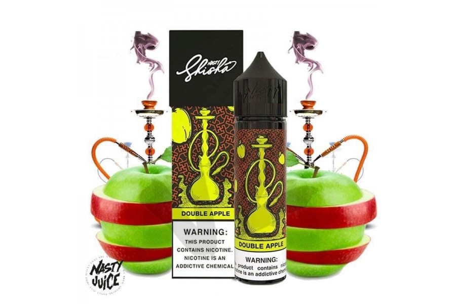 Nasty Juice Shisha Series - Double Apple Premium Likit (60ML)