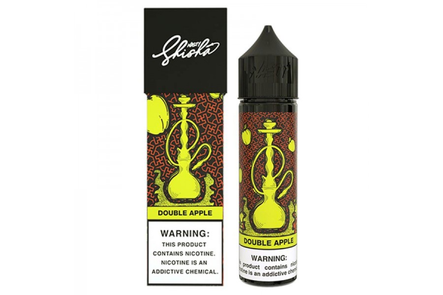 Nasty Juice Shisha Series - Double Apple Premium Likit (60ML)