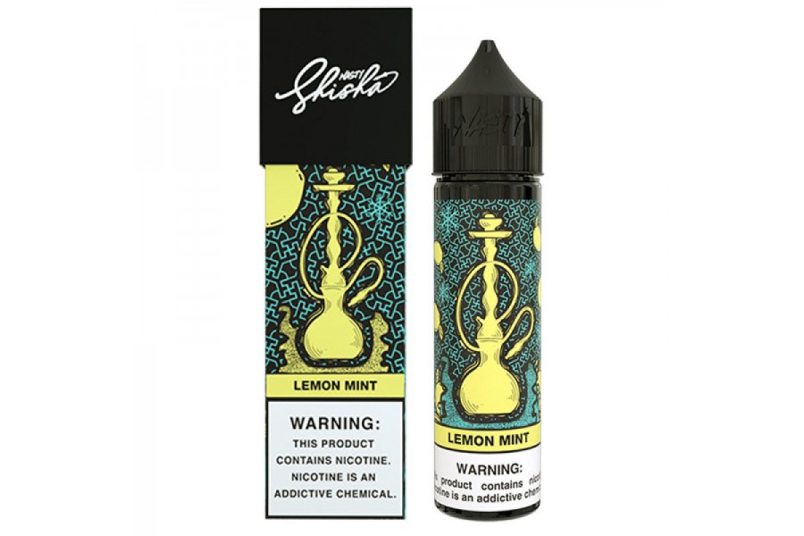 Nasty Juice Shisha Series - Lemon Mint Premium Likit (60ML)