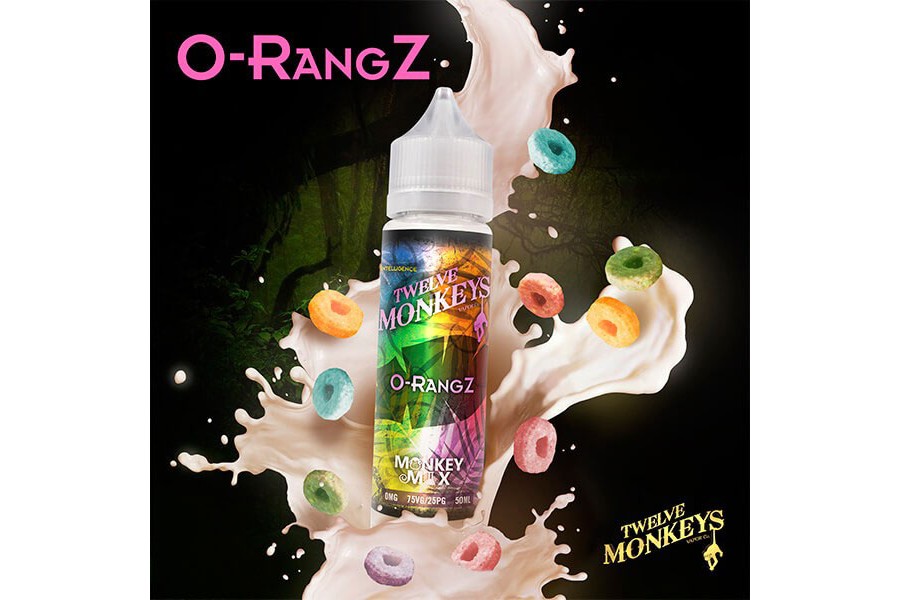 Twelve Monkeys Vapor - O-RangZ (60ML)