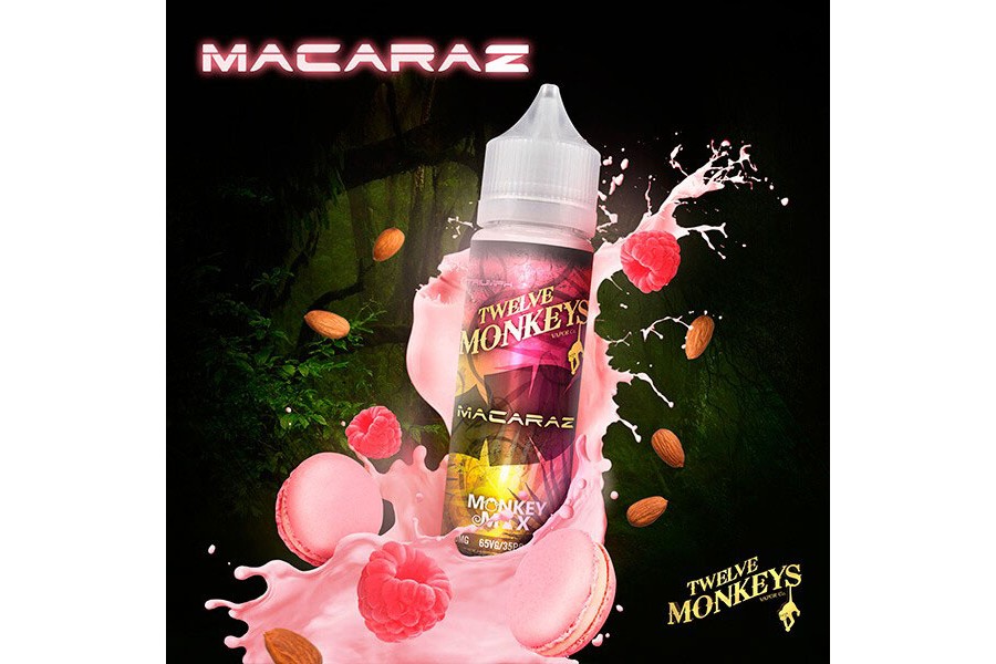 Twelve Monkeys Vapor - Macaraz (60ML)