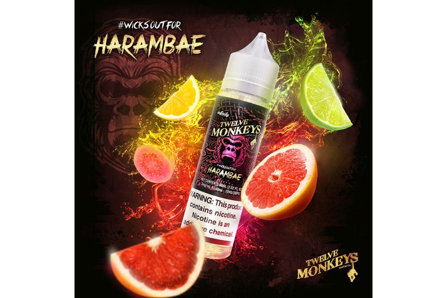 Twelve Monkeys Vapor - Harambae (60ML)