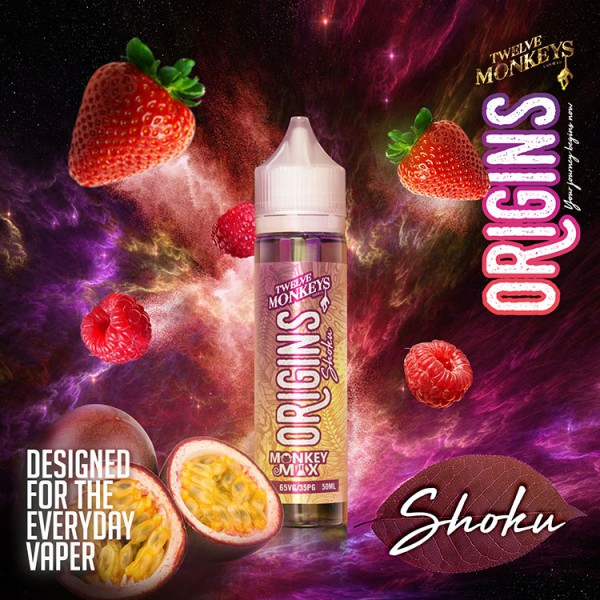 Twelve Monkeys Vapor - Shoku (60ML)