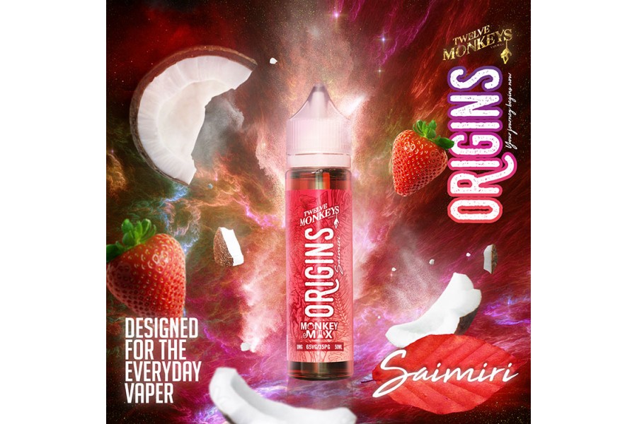 Twelve Monkeys Vapor - Saimiri (60ML)