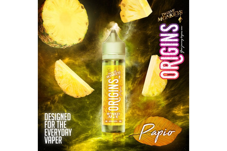 Twelve Monkeys Vapor - Papio (60ML)