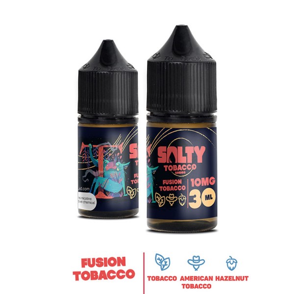 Salty - Fusion Tobacco (Tütün/ Amerikan Tütünü/ Fındık) (30ML)