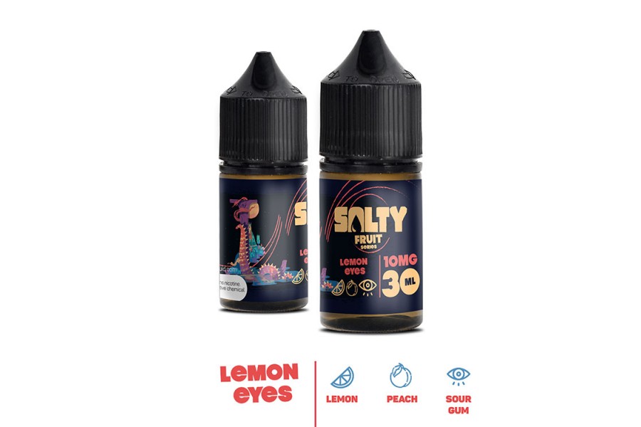 Salty - Lemon Eyes (Limon/ Şeftali) (30ML)