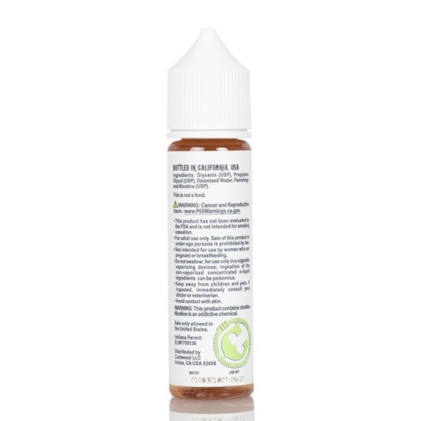 CuttWood Livid Lime 60ML