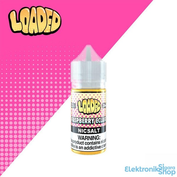 LOADED - Raspberry Eclair Salt Likit (30ML)