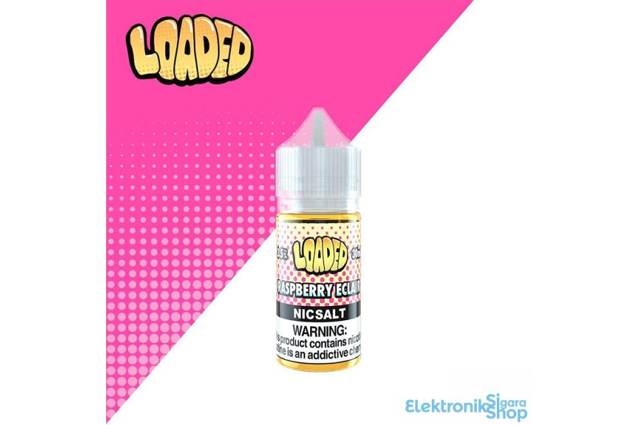 LOADED - Raspberry Eclair Salt Likit (30ML)