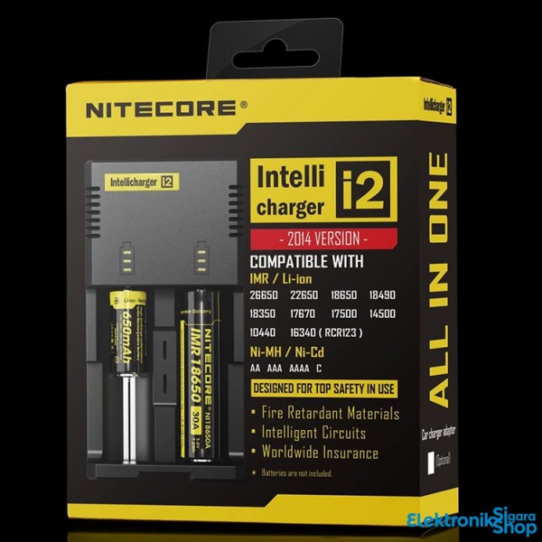 Nitecore i2 2014 Version İkili Pil Şarj Aleti