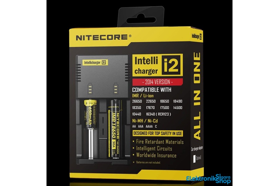 Nitecore i2 2014 Version İkili Pil Şarj Aleti