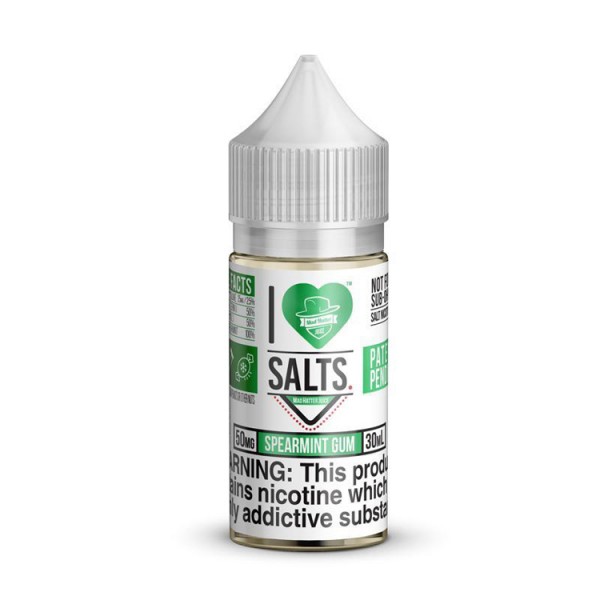 I Love Salts - Spearmint Gum (30ML)