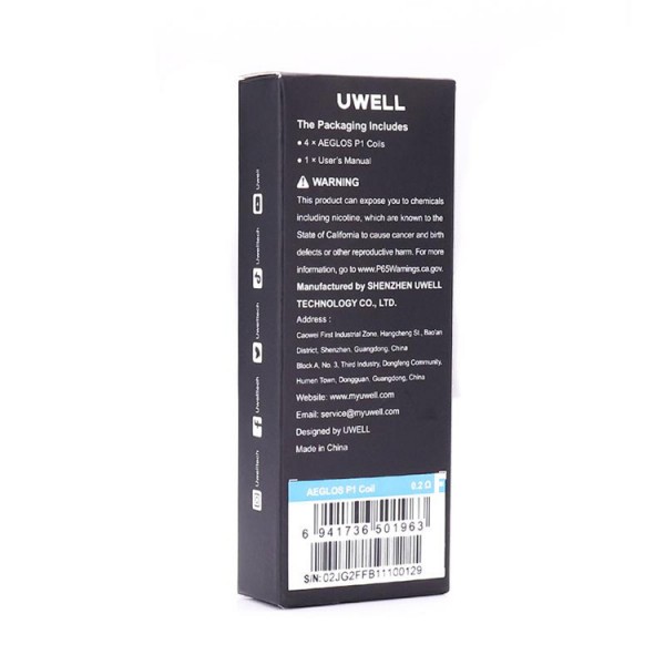 Uwell AEGLOS P1 Coil (5 Adet)