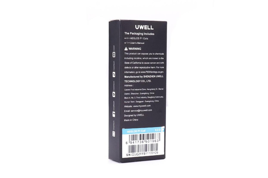 Uwell AEGLOS P1 Coil (5 Adet)