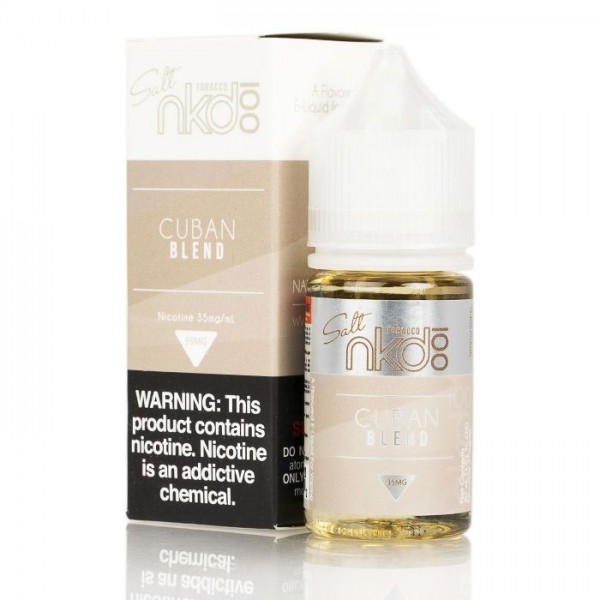 Naked 100 Salt - Cuban Blend (30ML)