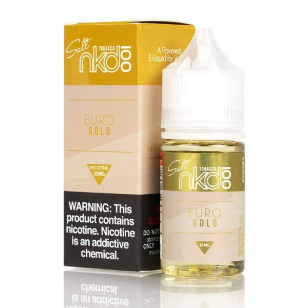 Naked 100 Salt - Euro Gold (30ML)