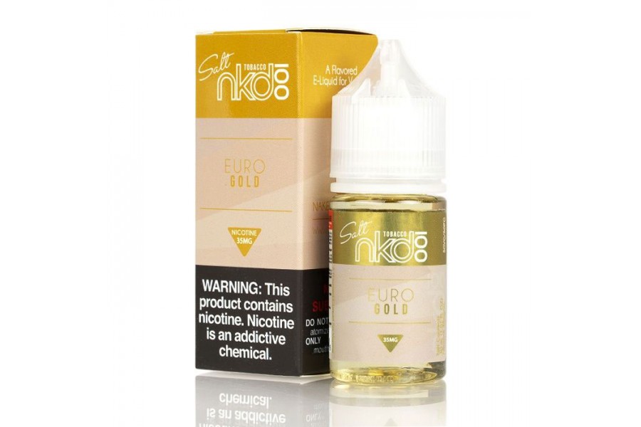 Naked 100 Salt - Euro Gold (30ML)