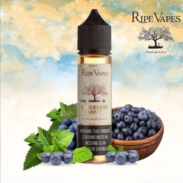 Ripe Vapes Blueberry Mint (60ML)