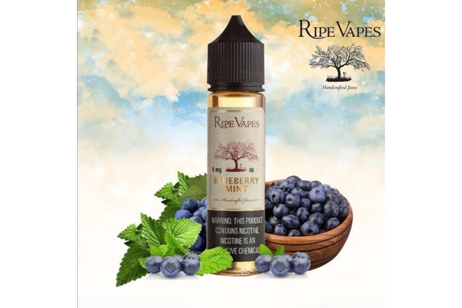 Ripe Vapes Blueberry Mint (60ML)