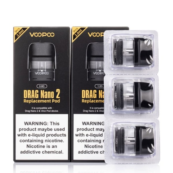 Voopoo Drag Nano 2 Pod Kartuş (3 Adet)