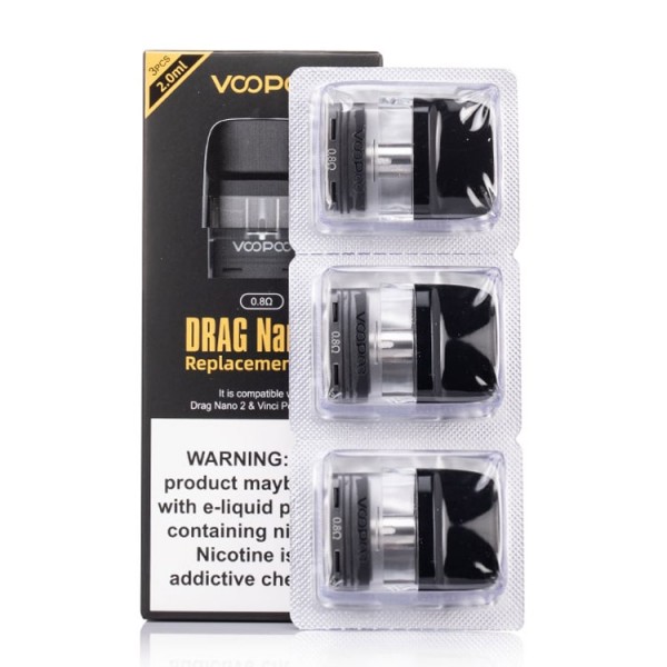 Voopoo Drag Nano 2 Pod Kartuş (3 Adet)