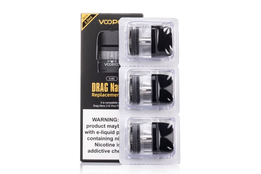 Voopoo Drag Nano 2 Pod Kartuş (3 Adet)