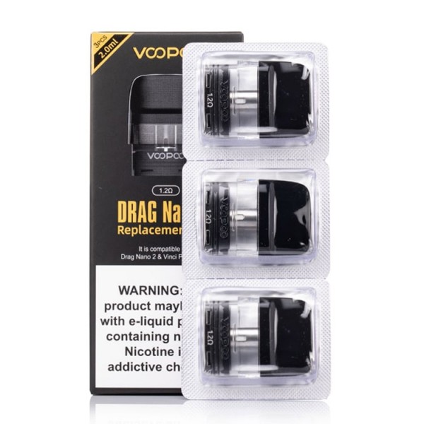 Voopoo Drag Nano 2 Pod Kartuş (3 Adet)