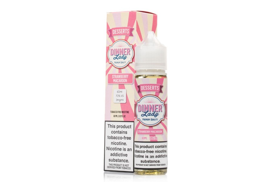 Dinner Lady - Strawberry Macaroon (60 ML)