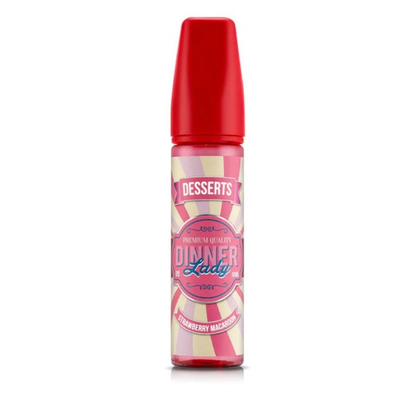 Dinner Lady - Strawberry Macaroon (60 ML)