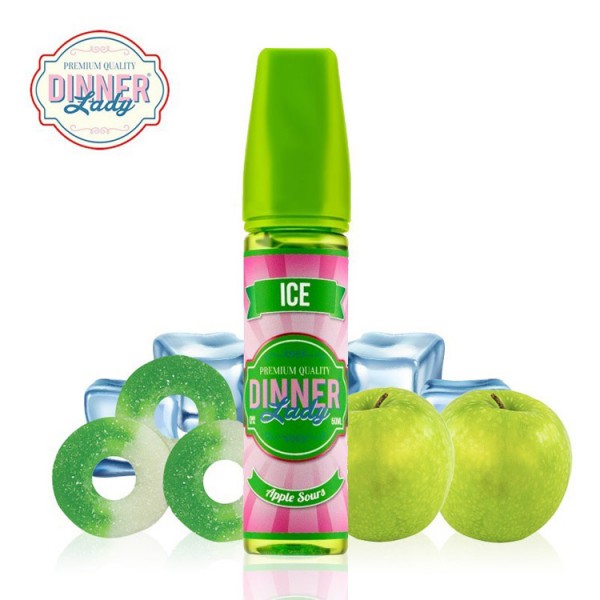 Dinner Lady - Apple Sours ICE (60ML)