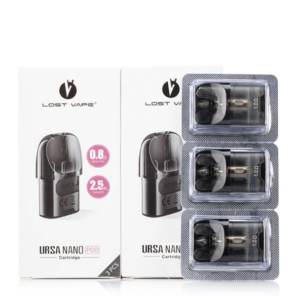 Lost Vape URSA Nano Pod Kartuş (3 Adet)