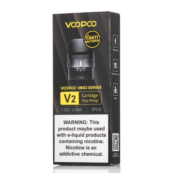 VOOPOO Vinci Pod SE V2 Kartuş (3 Adet)