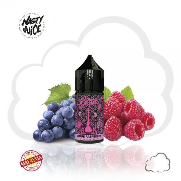 Nasty Salt - Grape Raspberry (30mL) Shisha Series