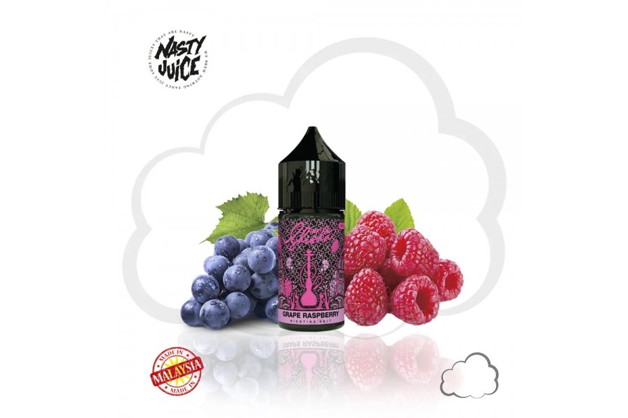 Nasty Salt - Grape Raspberry (30mL) Shisha Series