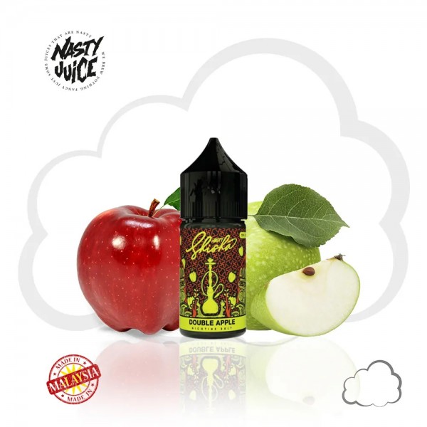 Nasty Salt - Double Apple (30mL) Shisha Series