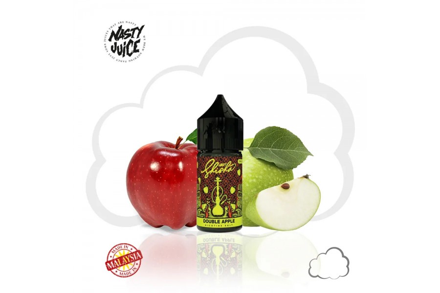 Nasty Salt - Double Apple (30mL) Shisha Series