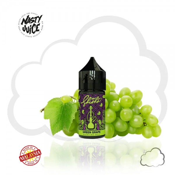 Nasty Salt - Green Grape (30mL) Shisha Series