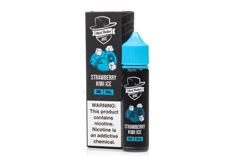 Mad Hatter Juice - Strawberry Kiwi Ice (60mL)