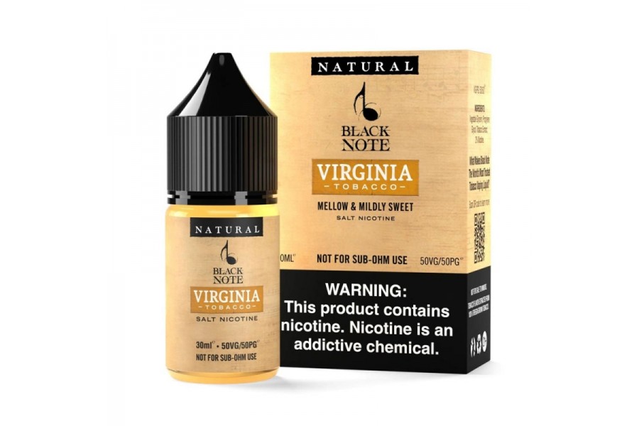 Black Note - Virginia Tobacco Salt 30ML