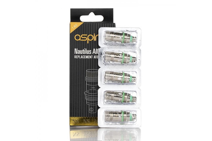 Aspire BVC Yedek Atomizer Başlığı (Nautilus Coil) (5 Adet)