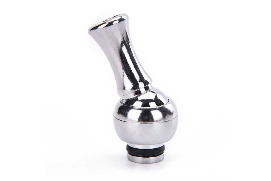 360 Derece Dönen Atomizer Çelik Drip Tip