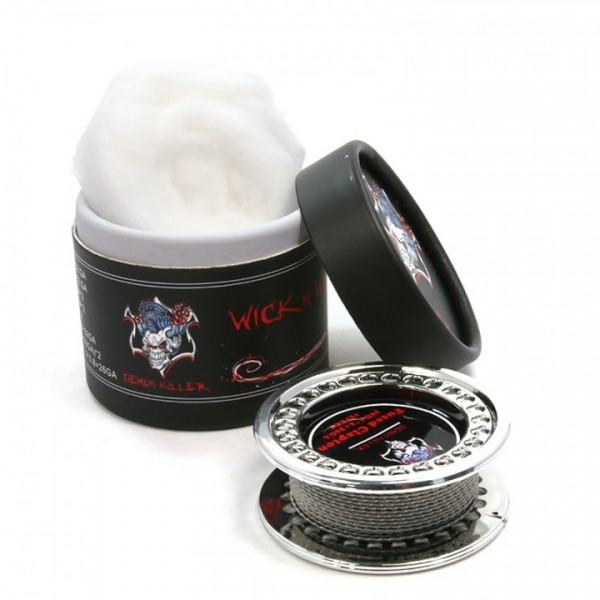 Demon Killer - Wick n Vape Alien Clapton Tel Pamuk Seti 15ft (5metre)